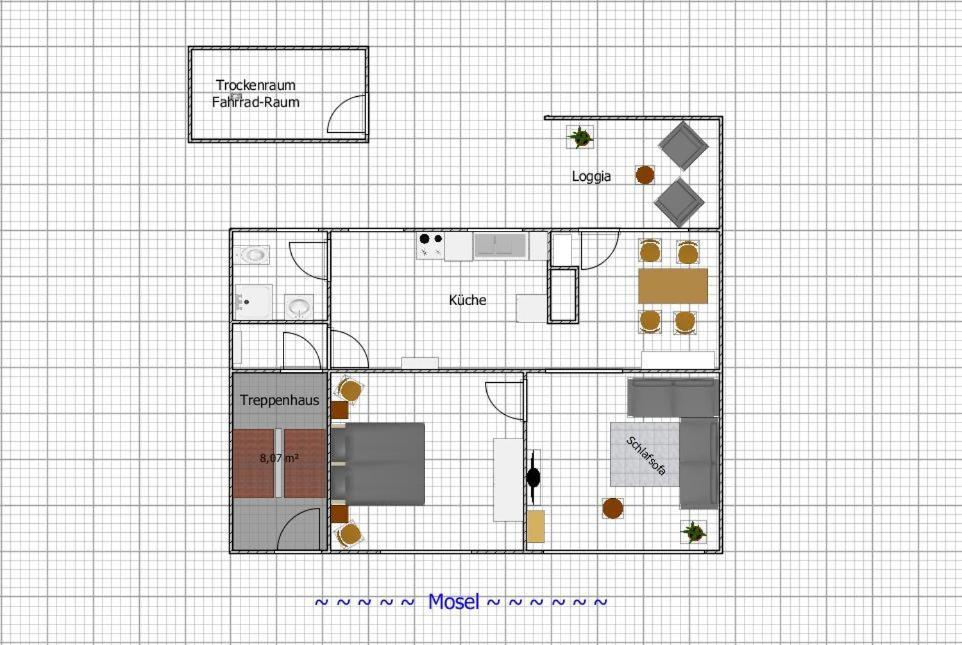 Ferienwohnung Loefer-Wasserblick Екстер'єр фото